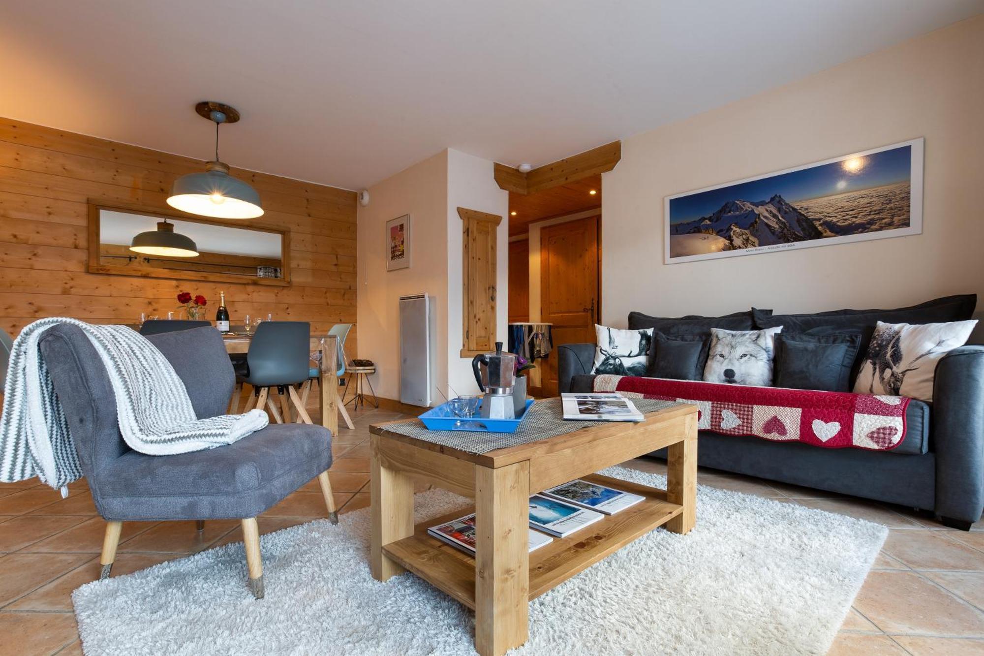 Appartement Belle Vue - Happy Rentals Chamonix Dış mekan fotoğraf