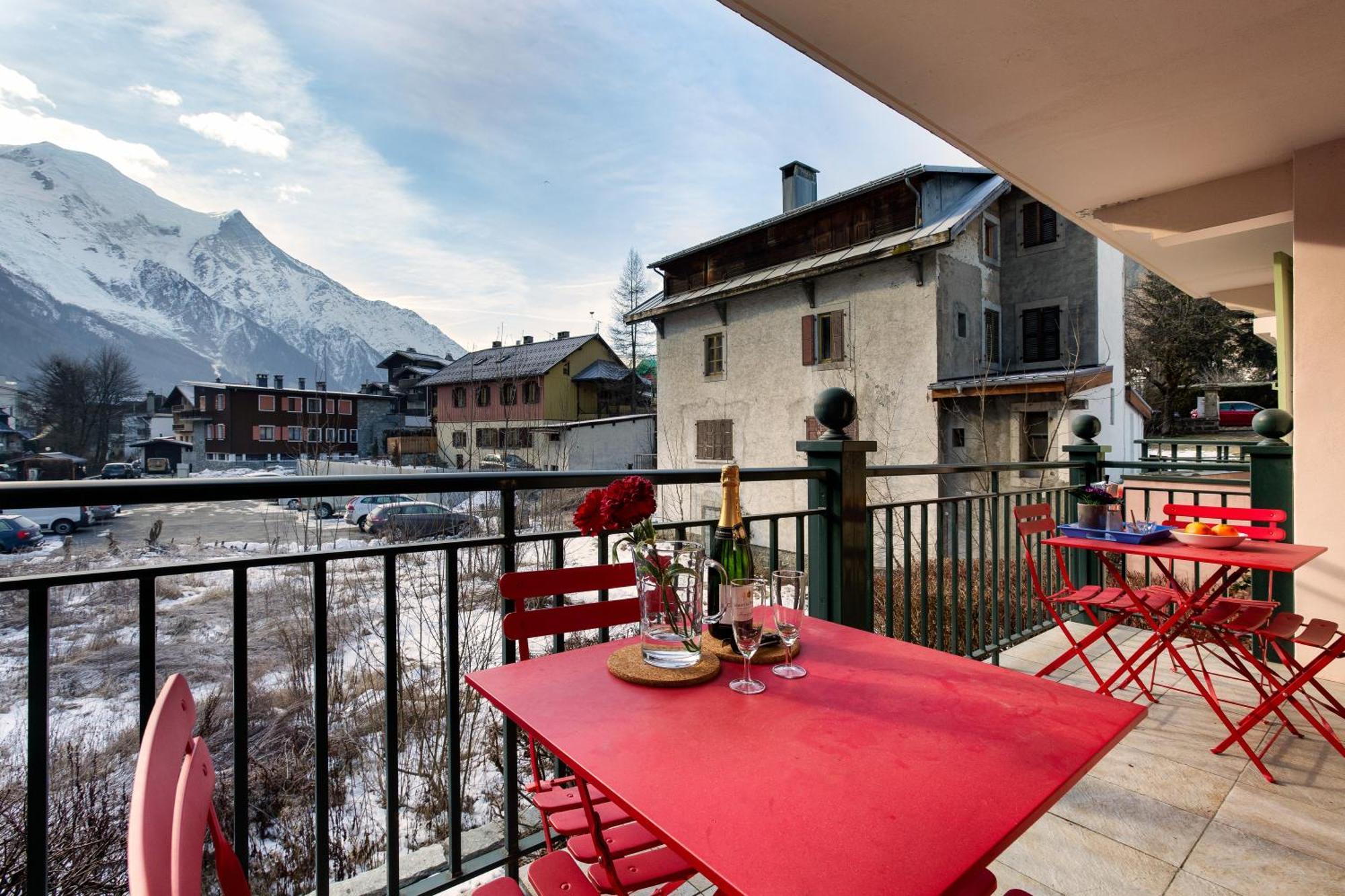 Appartement Belle Vue - Happy Rentals Chamonix Dış mekan fotoğraf