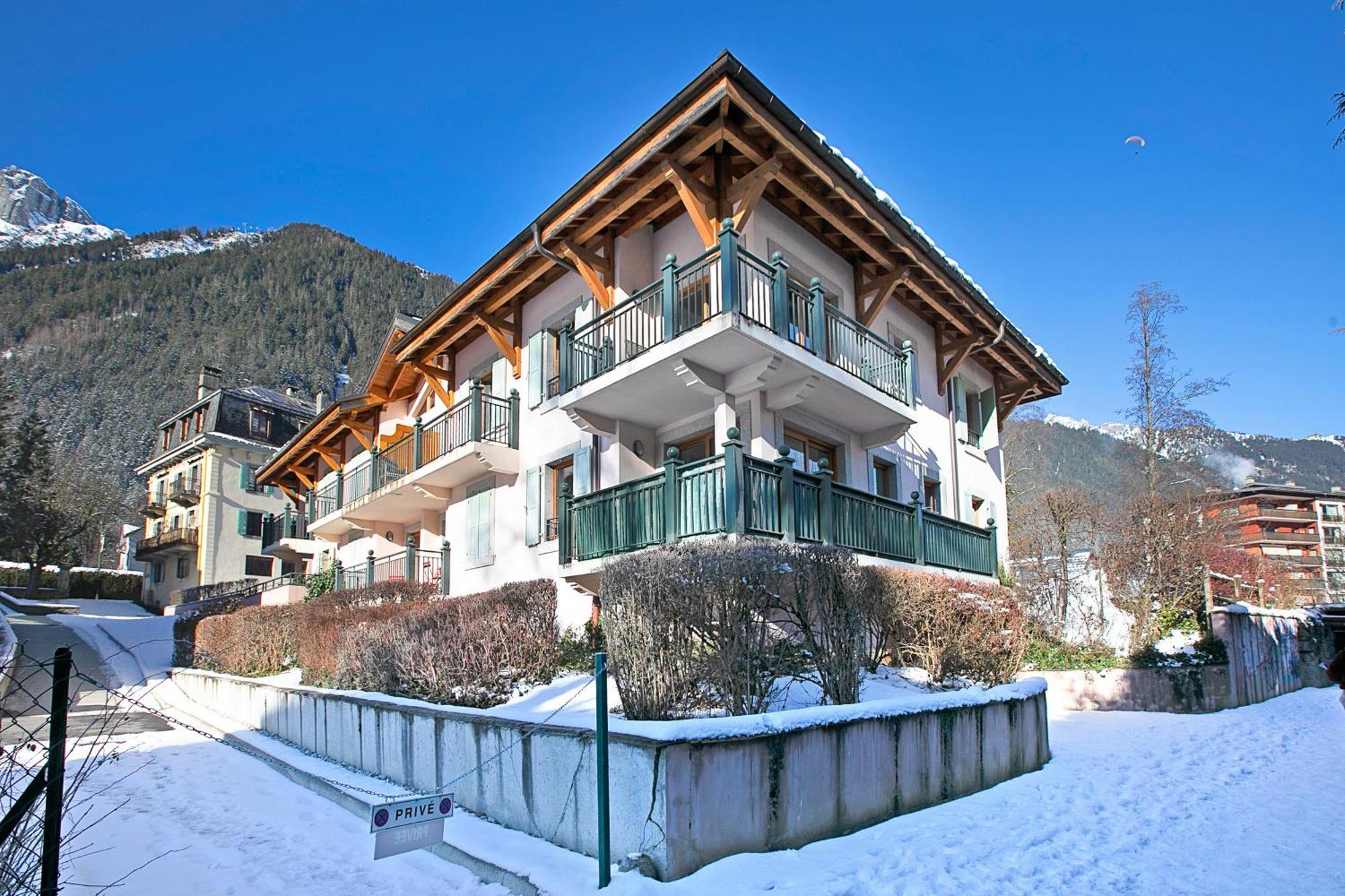 Appartement Belle Vue - Happy Rentals Chamonix Dış mekan fotoğraf